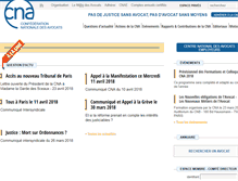Tablet Screenshot of cna-avocats.fr